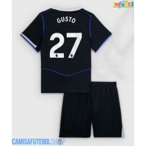 Camisa de time de futebol Chelsea Malo Gusto #27 Replicas 3º Equipamento Infantil 2025-26 Manga Curta (+ Calças curtas)